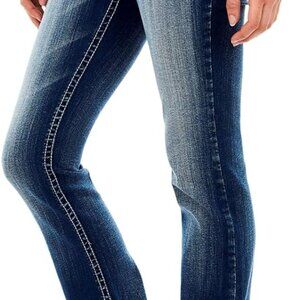 Luscious Curvy Bootcut Jeans for Women Mid-Rise Insta Stretch Denim, Size Inclus